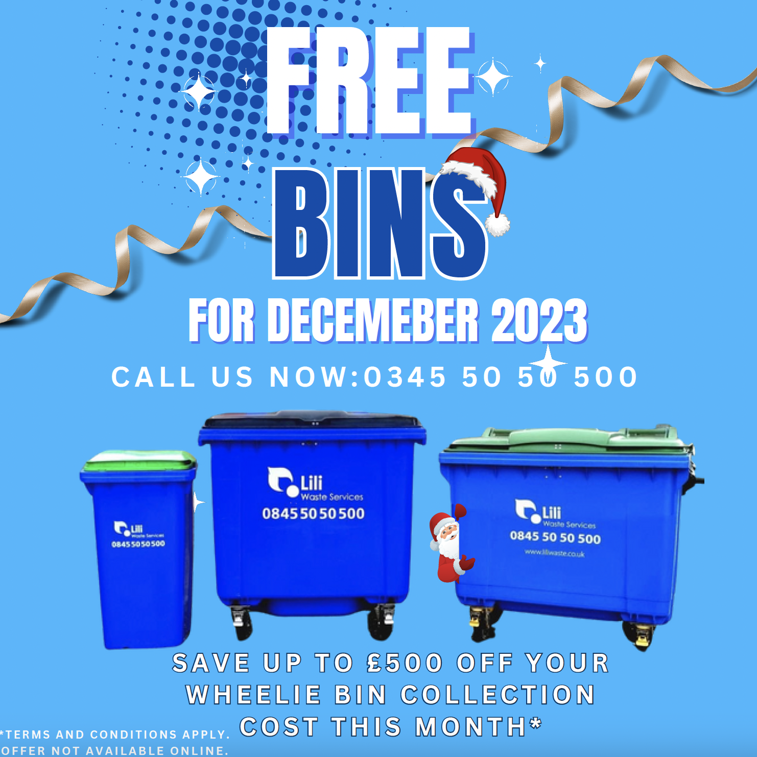 Free Bins for December